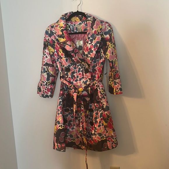 NWT Vertigo Paris BUBBLES Trench Coat - Picture 3 of 8